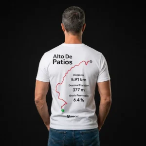 Camiseta Alto de Patios - Hombre- Blanca