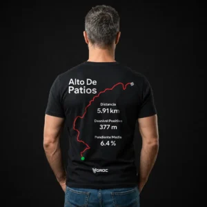 Camiseta Alto de Patios - Hombre - Negro