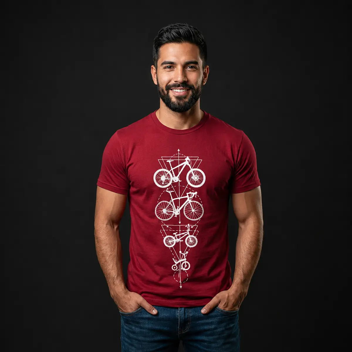 Camiseta La Cuchilla - Hombre - Roja