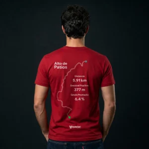 Camiseta Alto de Patios - Hombre - Roja