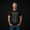 Camiseta-Hombre-Verjon-Negra-Frontal