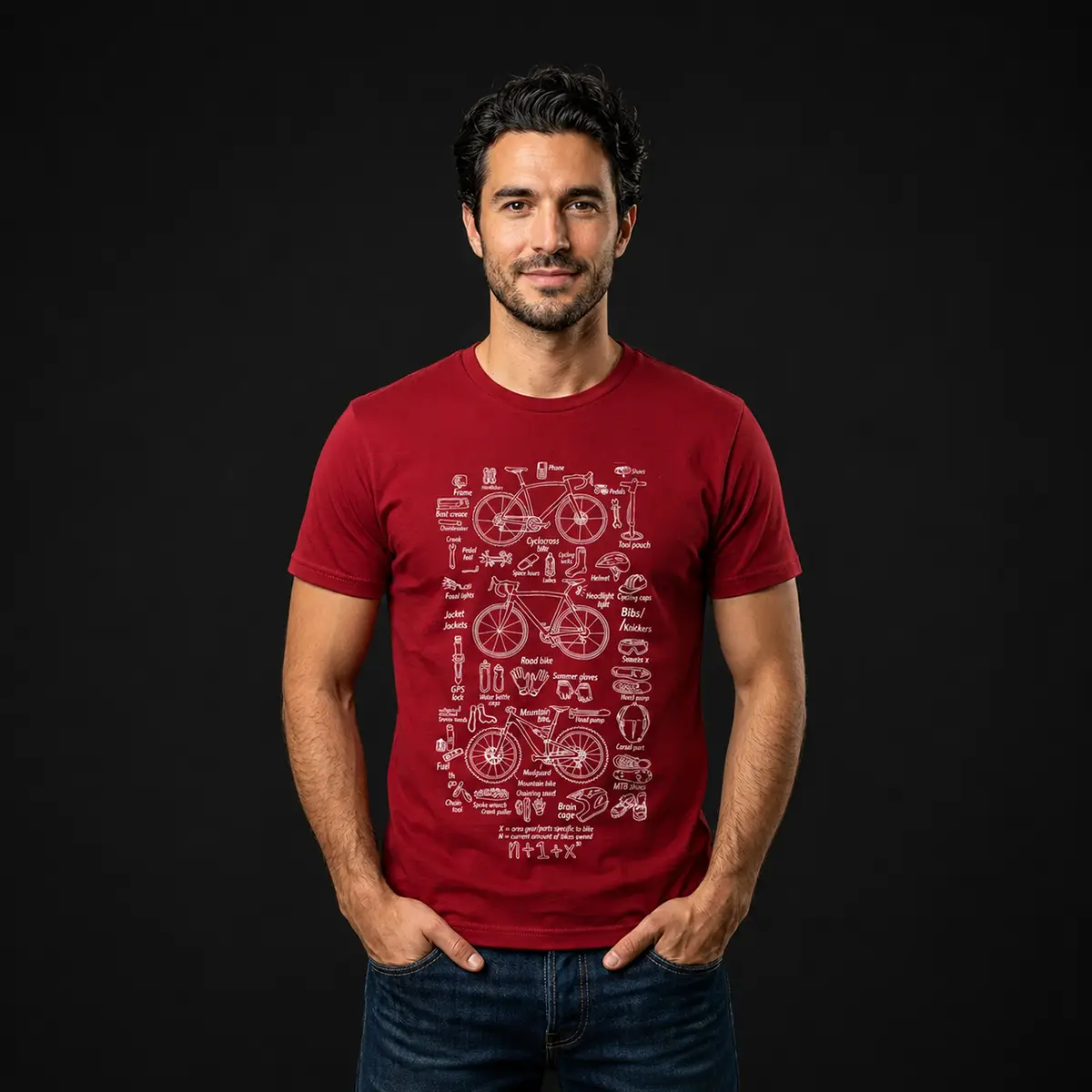 Camiseta El Verjón - 11 - Hombre - Roja