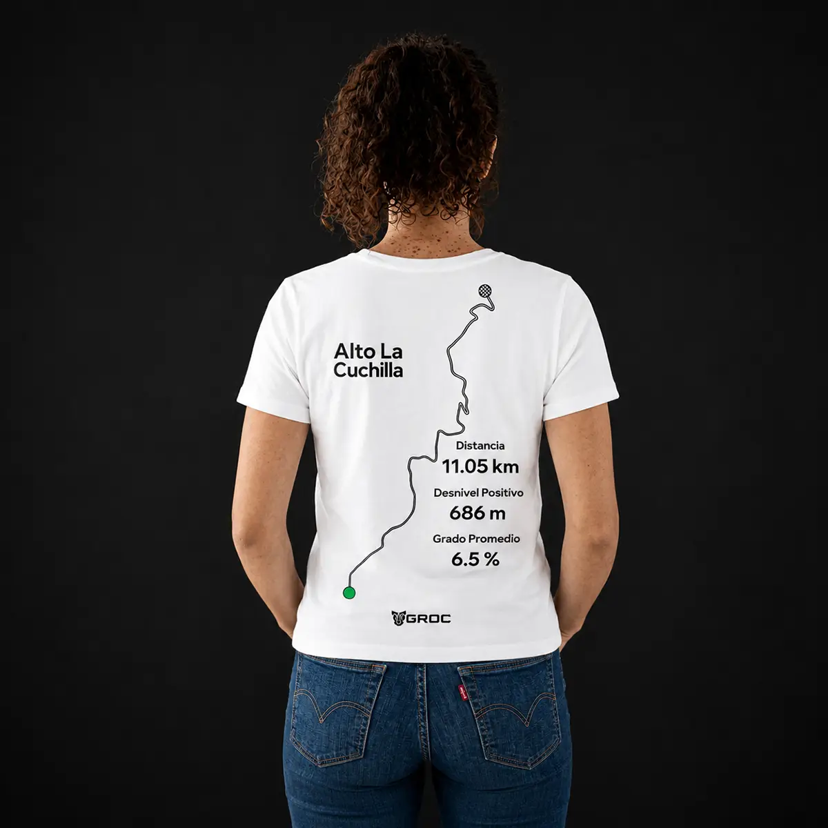 Camiseta-Mujer-Cuchilla-Blanca-Trasera