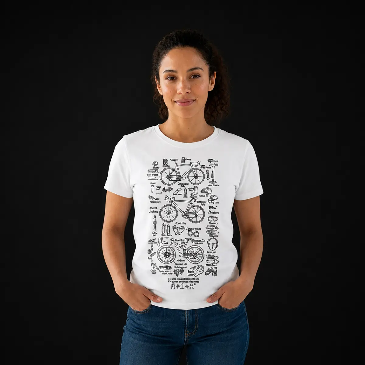 Camiseta verjón mujer color blanco, diseño exclusivo para mujer