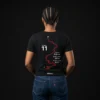 Camiseta-Mujer-Verjon-Negra-Trasera