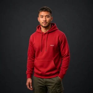 Buzo con Capota - Hombre - Rojo