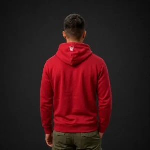 Buzo con Capota - Hombre - Rojo