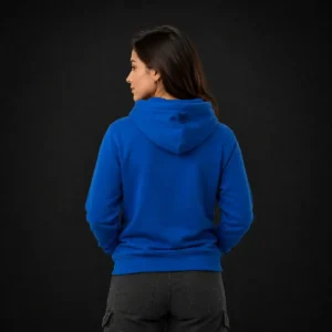 Buzo con Capota - Mujer - Azul