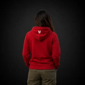 Buzo con Capota - Mujer - Rojo