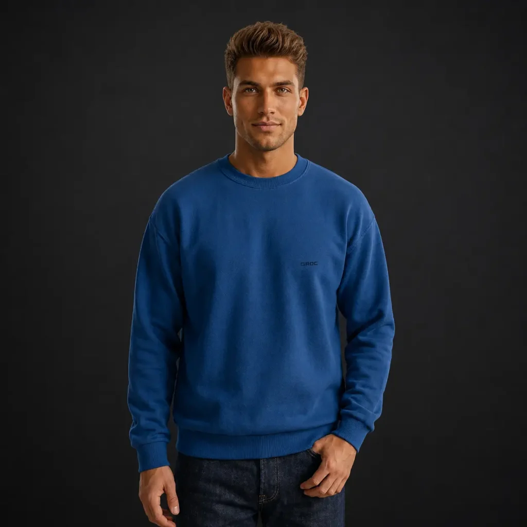 Buzo Básico Azul para Hombre GROC