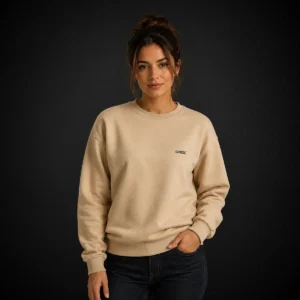 Buzo Básico - Mujer - Beige