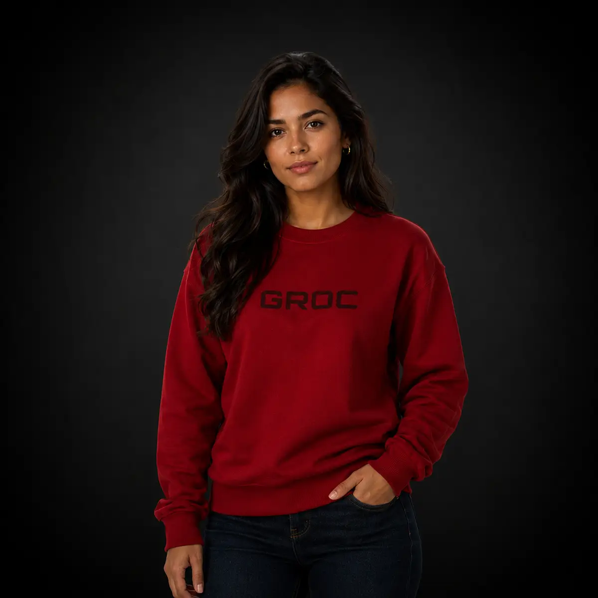 Buzo-Mujer-Roja-Frontal