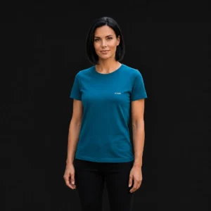Camiseta Básica - Mujer - Azul