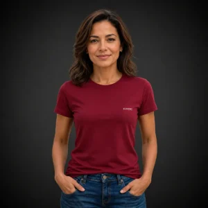 Camiseta Básica - Mujer - Roja