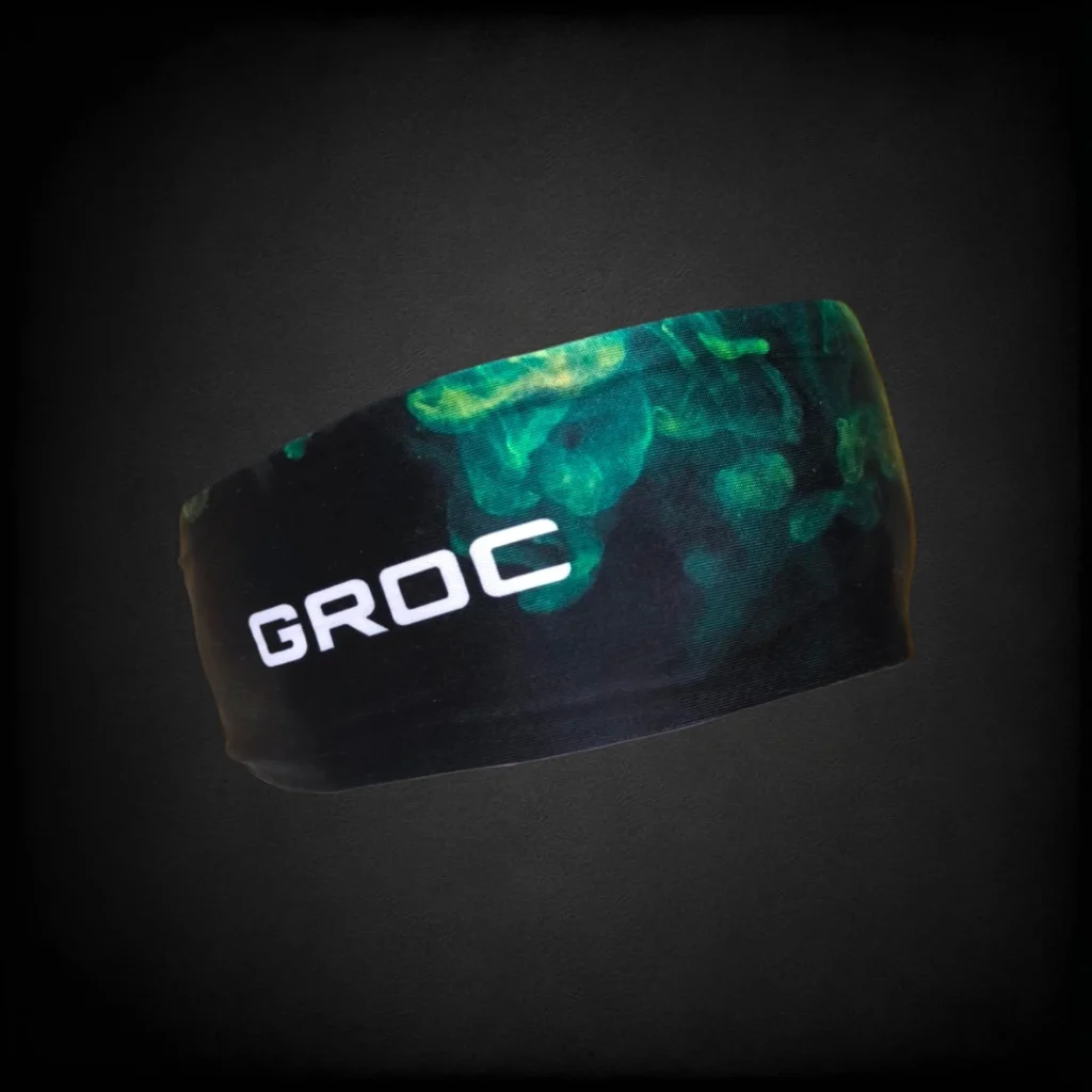 Headband Deportiva Humo Verde | GROC